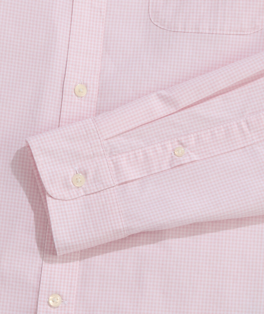 Vineyard Vines Anegada Gingham Perfect Wash Poplin Shirt