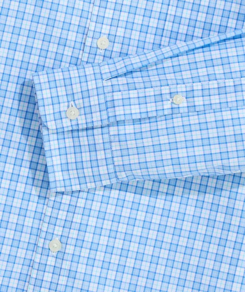 Vineyard Vines Tobago Check Perfect Wash Poplin Shirt