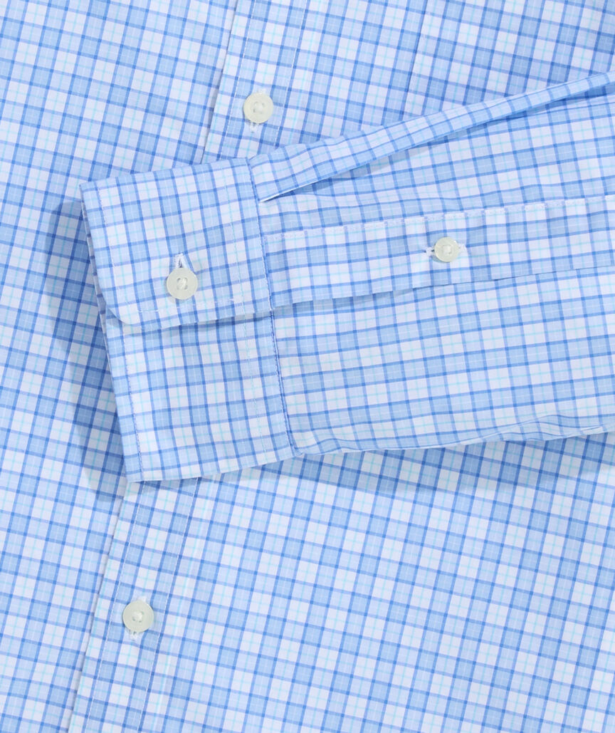 Vineyard Vines Tobago Check Perfect Wash Poplin Shirt
