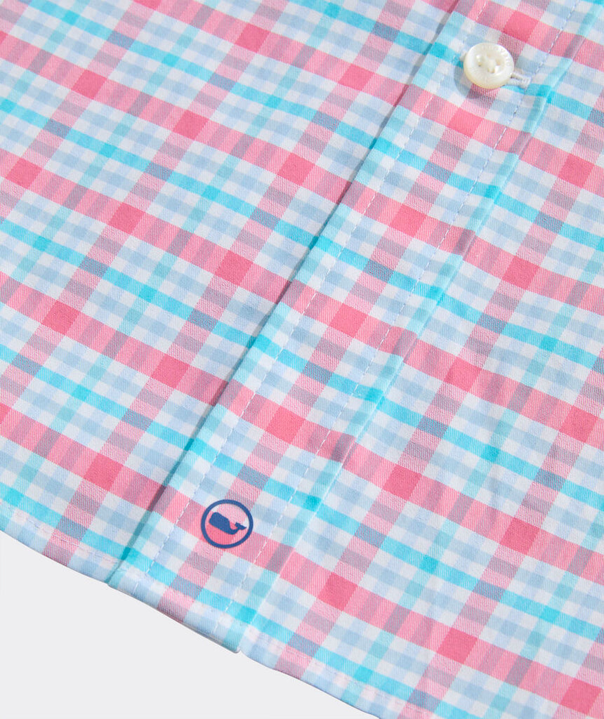 Vineyard Vines Bellamy Plaid Performance Cotton Shirt