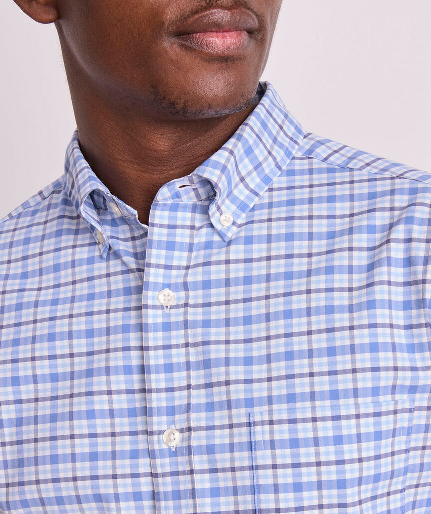 Vineyard Vines Bellamy Plaid Performance Cotton Shirt