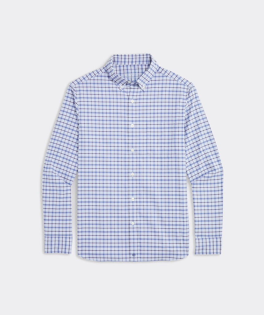 Vineyard Vines Bellamy Plaid Performance Cotton Shirt
