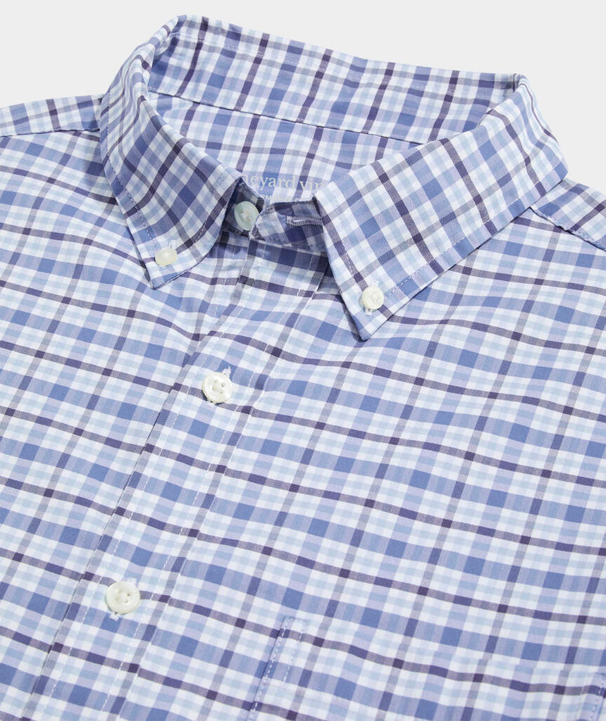 Vineyard Vines Bellamy Plaid Performance Cotton Shirt