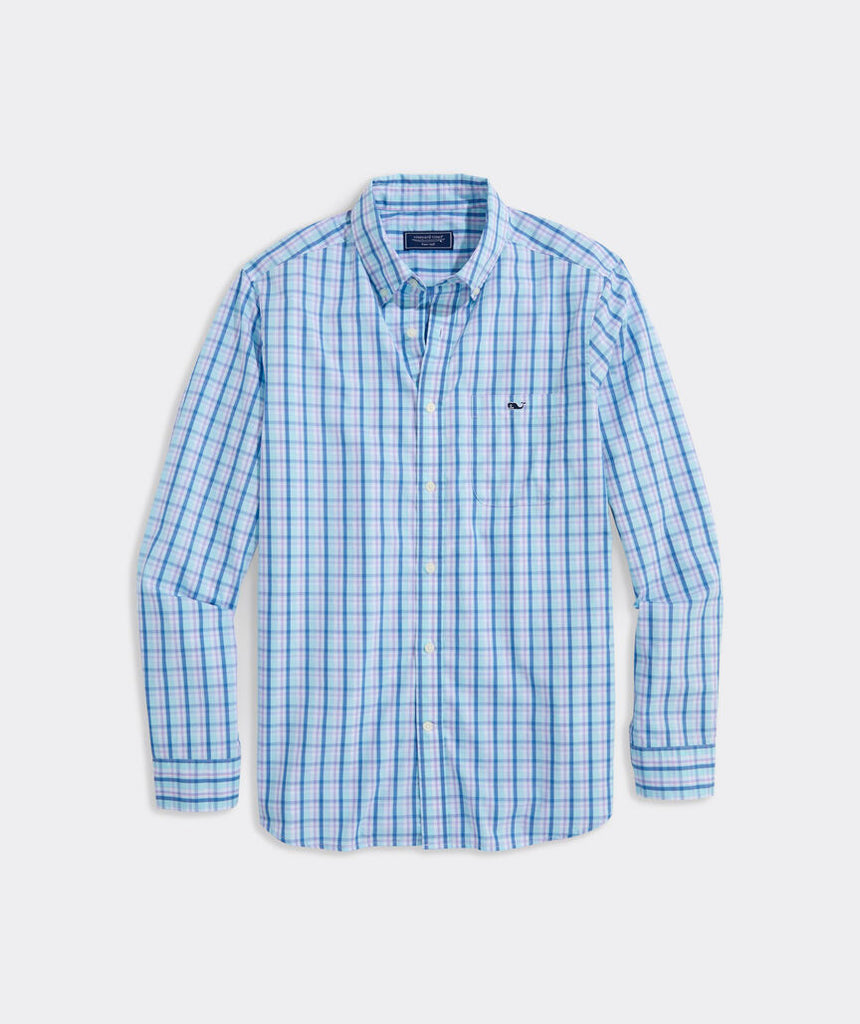 Vineyard Vines Sandie Plaid Perfect Wash Poplin Shirt