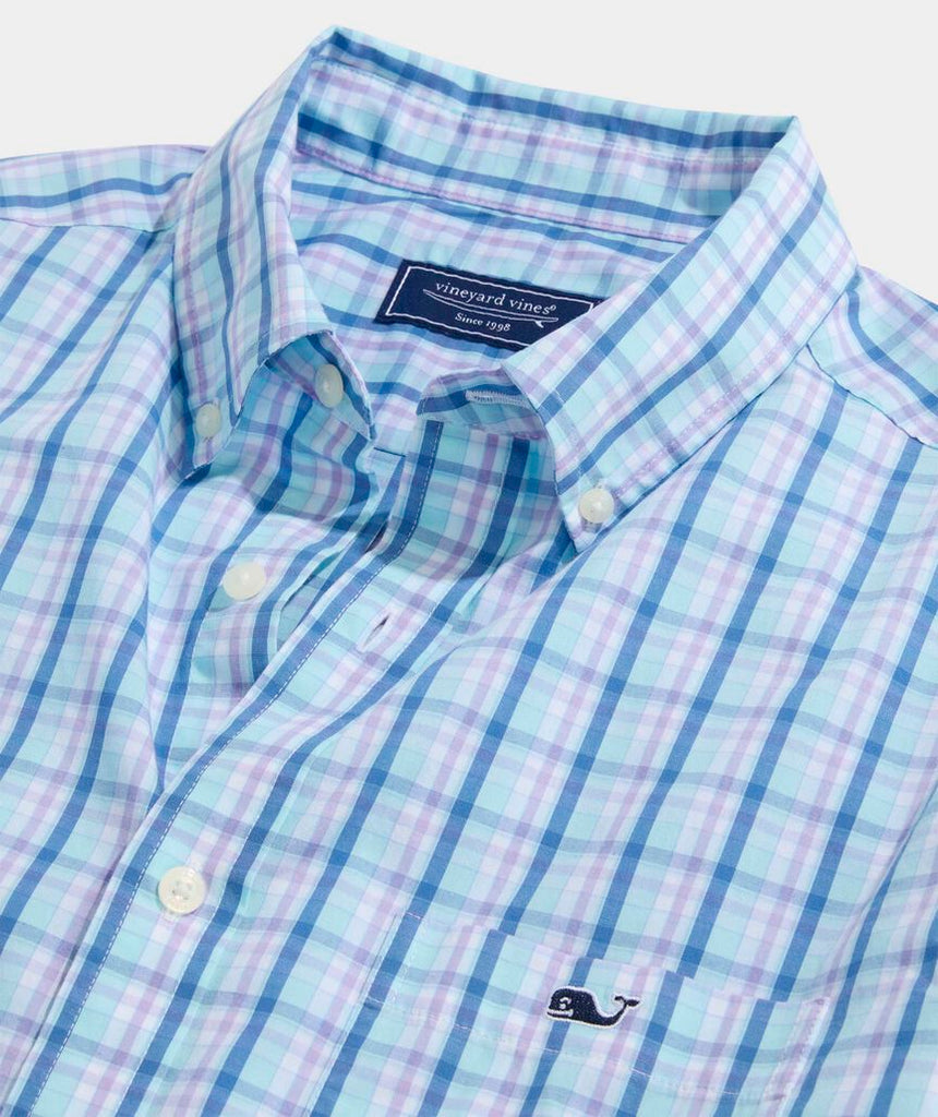 Vineyard Vines Sandie Plaid Perfect Wash Poplin Shirt