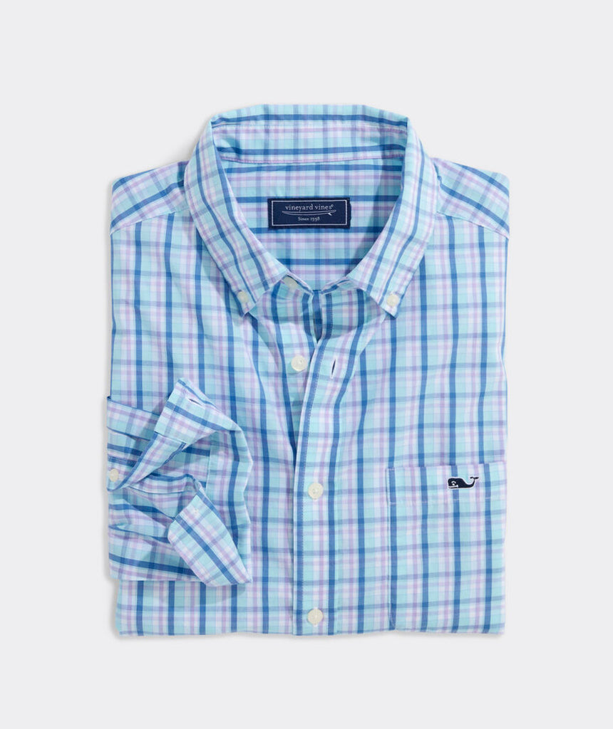 Vineyard Vines Sandie Plaid Perfect Wash Poplin Shirt
