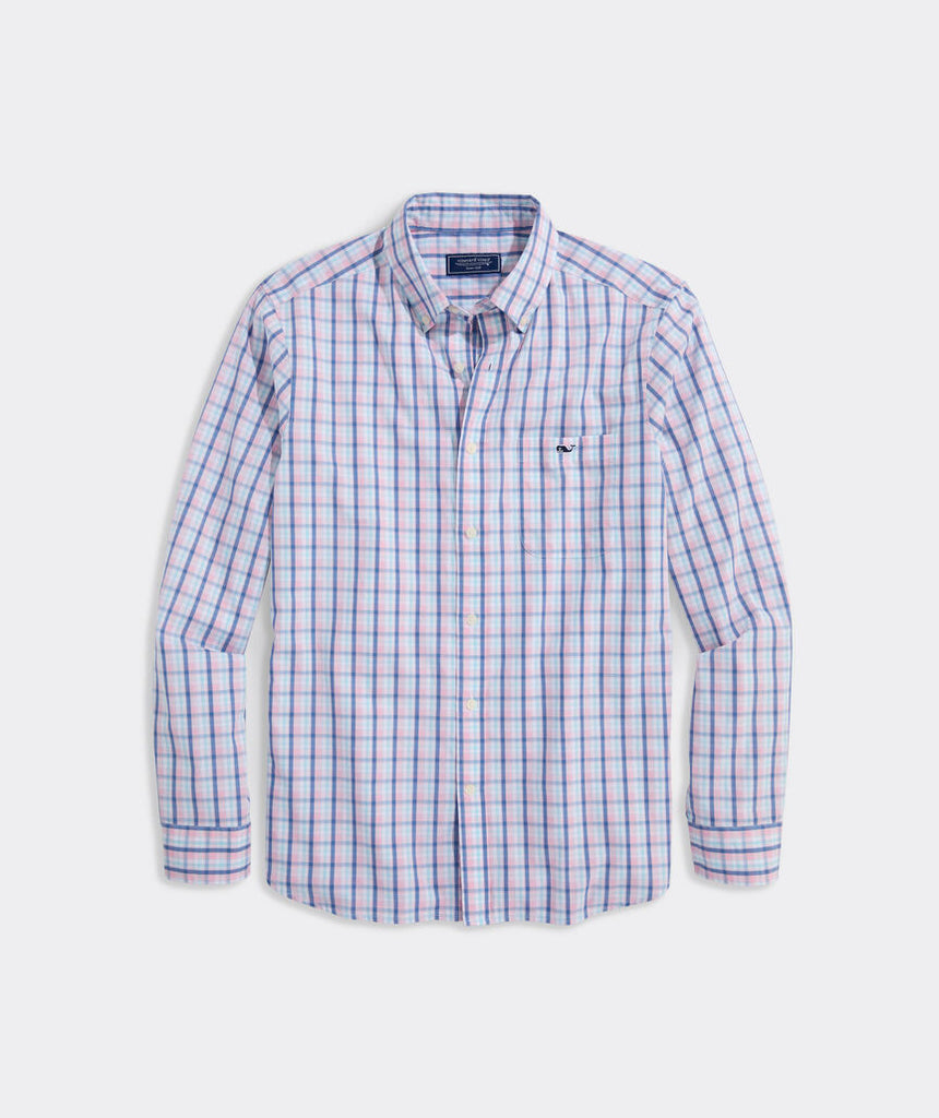 Vineyard Vines Sandie Plaid Perfect Wash Poplin Shirt
