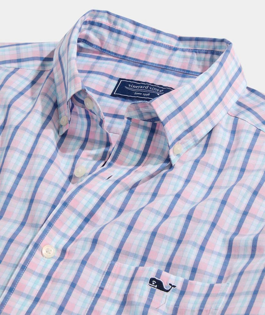 Vineyard Vines Sandie Plaid Perfect Wash Poplin Shirt