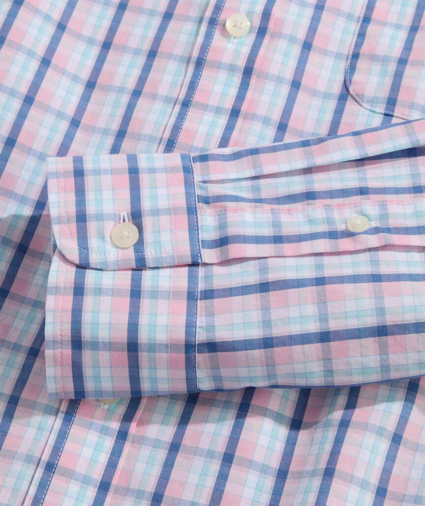 Vineyard Vines Sandie Plaid Perfect Wash Poplin Shirt