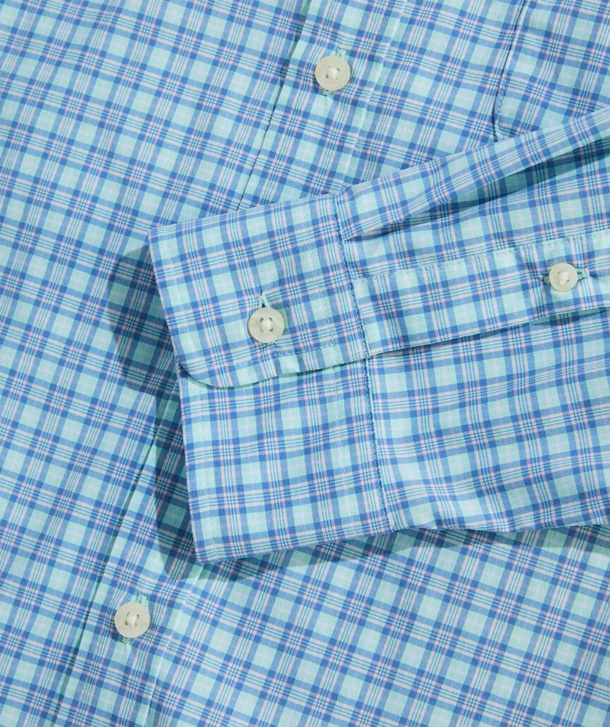 Vineyard Vines Cobia Check Featherweight Performance Shirt