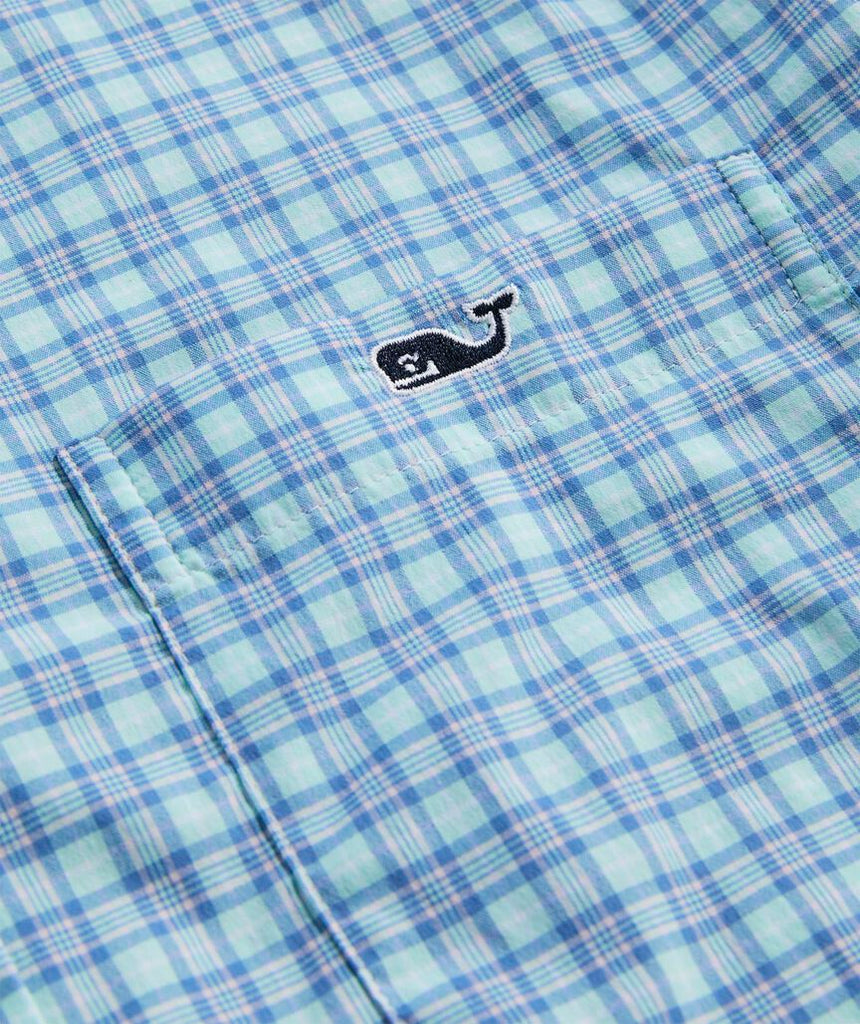 Vineyard Vines Cobia Check Featherweight Performance Shirt