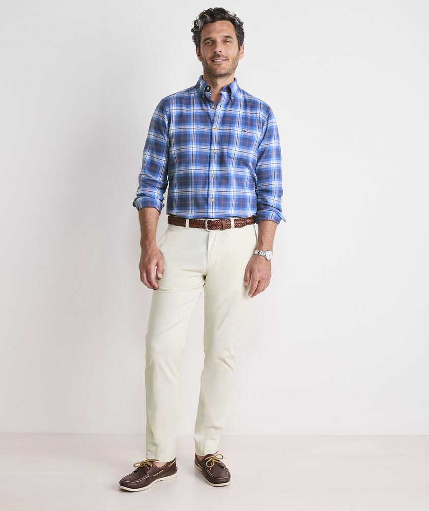 Vineyard Vines Muskeget Plaid Vineyard Flannel Shirt