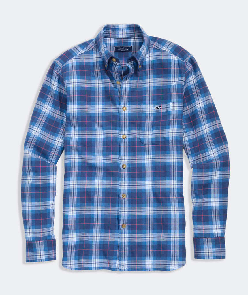 Vineyard Vines Muskeget Plaid Vineyard Flannel Shirt