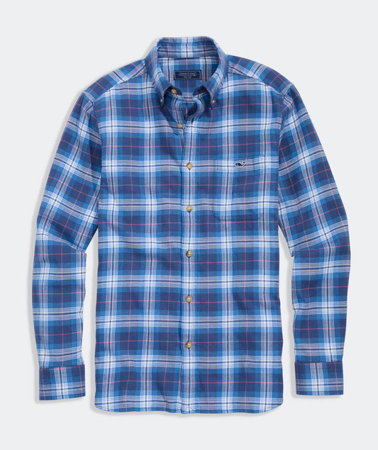 Vineyard Vines Muskeget Plaid Vineyard Flannel Shirt