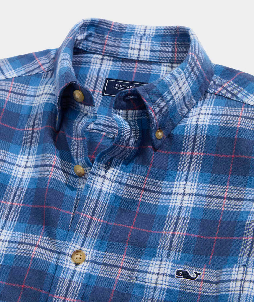 Vineyard Vines Muskeget Plaid Vineyard Flannel Shirt
