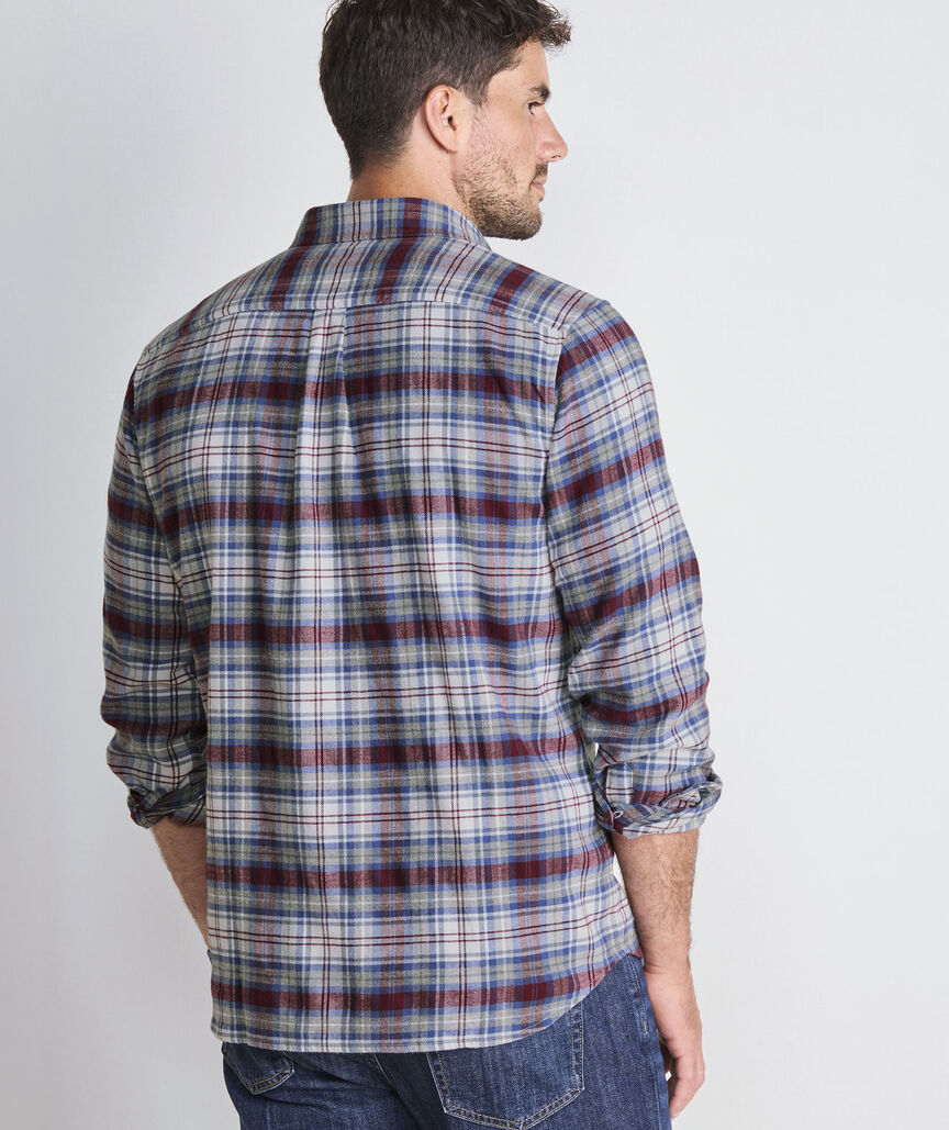 Vineyard Vines Great Point Plaid Vineyard Flannel Shirt