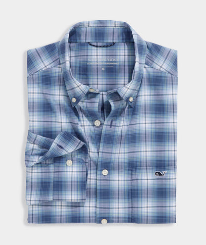 Vineyard Vines Binnacle Plaid Featherweight Performance Shirt