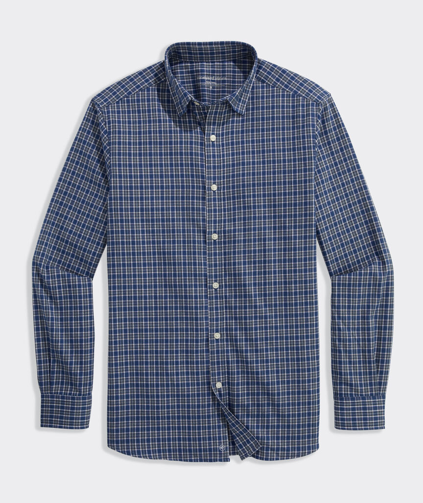 Vineyard Vines Kendrick Check Tech Twill Shirt