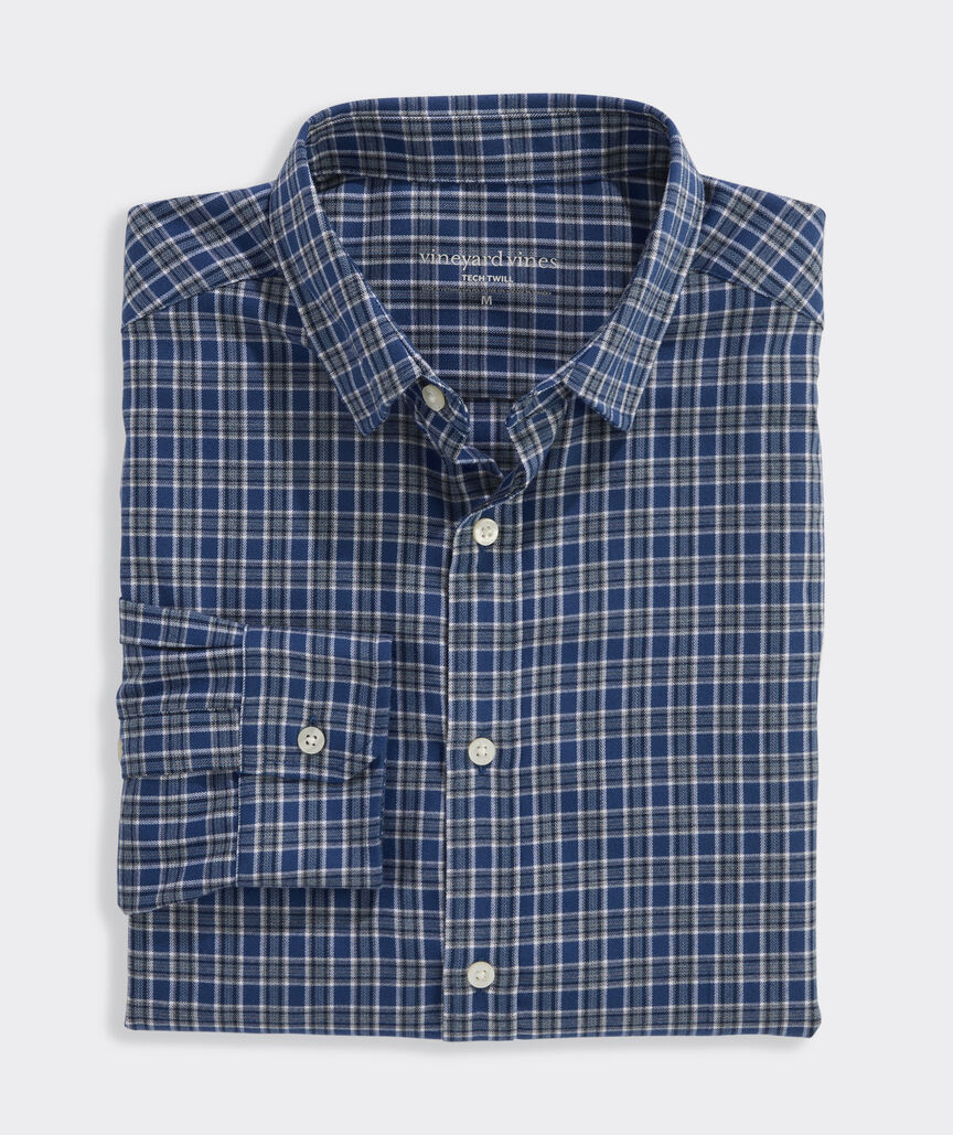 Vineyard Vines Kendrick Check Tech Twill Shirt