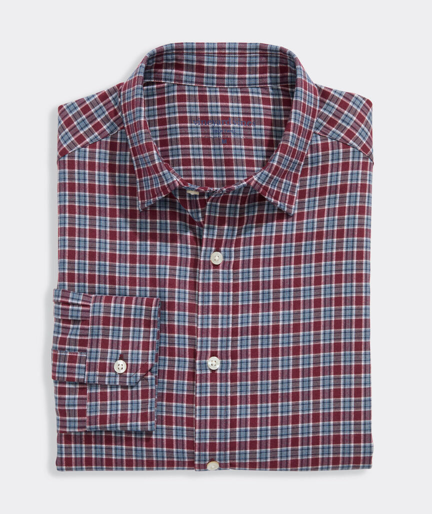 Vineyard Vines Kendrick Check Tech Twill Shirt