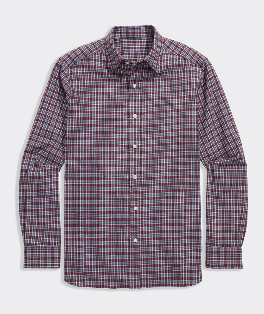Vineyard Vines Kendrick Check Tech Twill Shirt