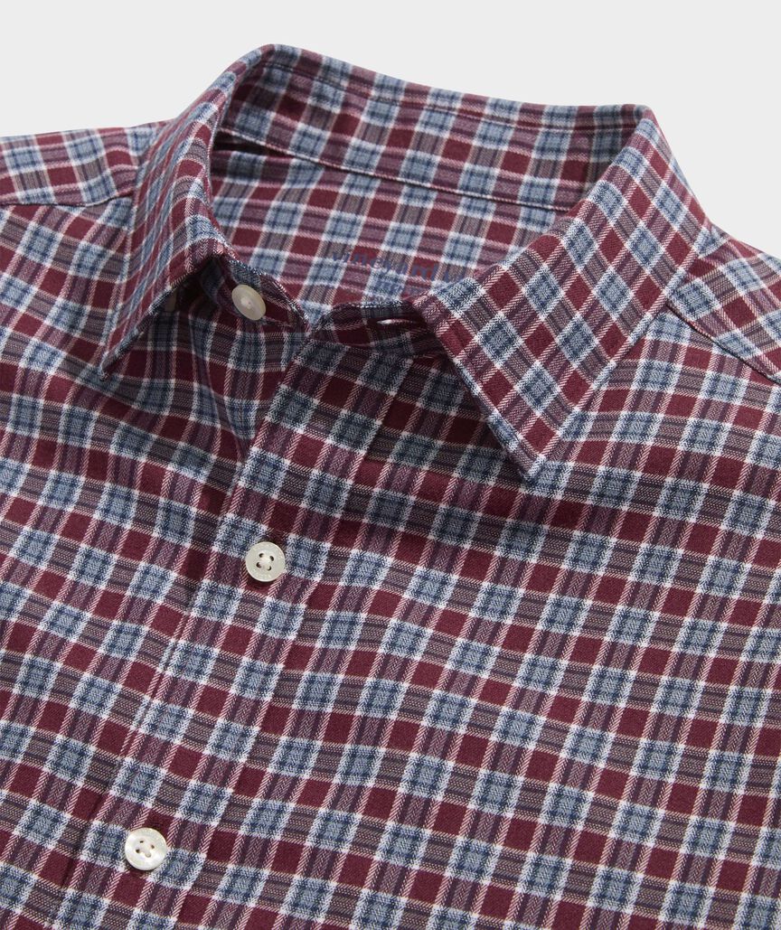 Vineyard Vines Kendrick Check Tech Twill Shirt
