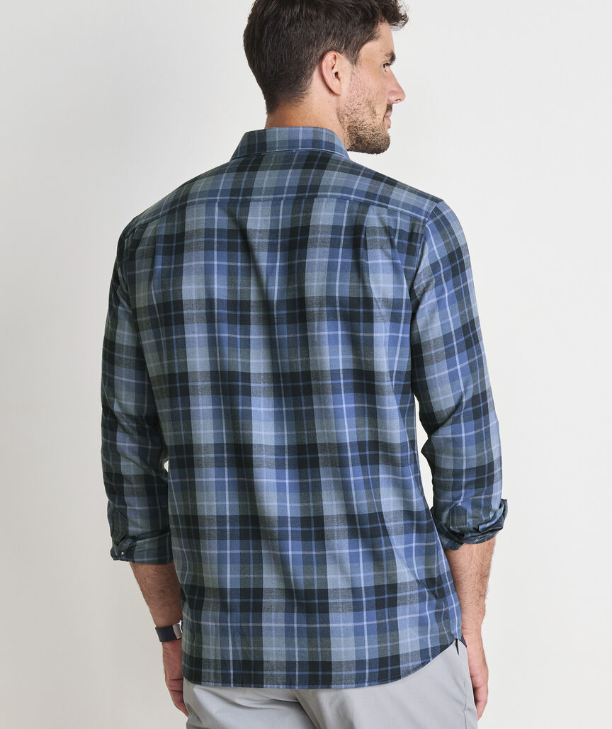 Vineyard Vines Brant Point Plaid Tech Twill Shirt