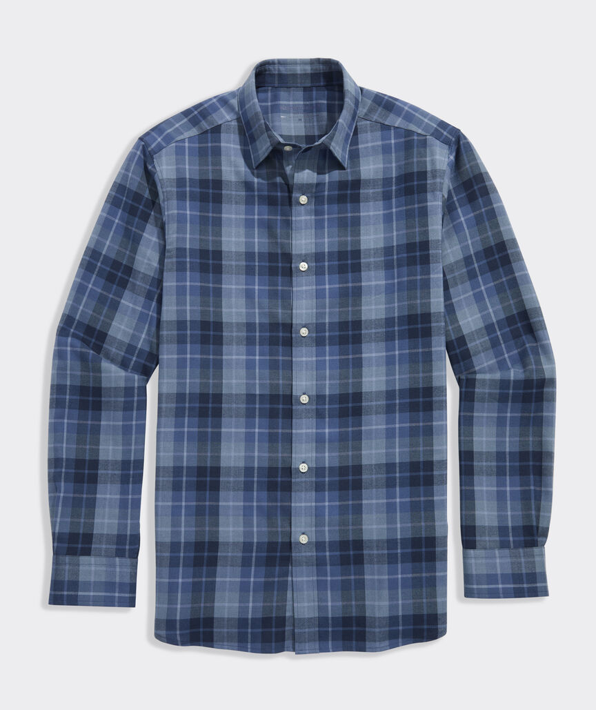 Vineyard Vines Brant Point Plaid Tech Twill Shirt
