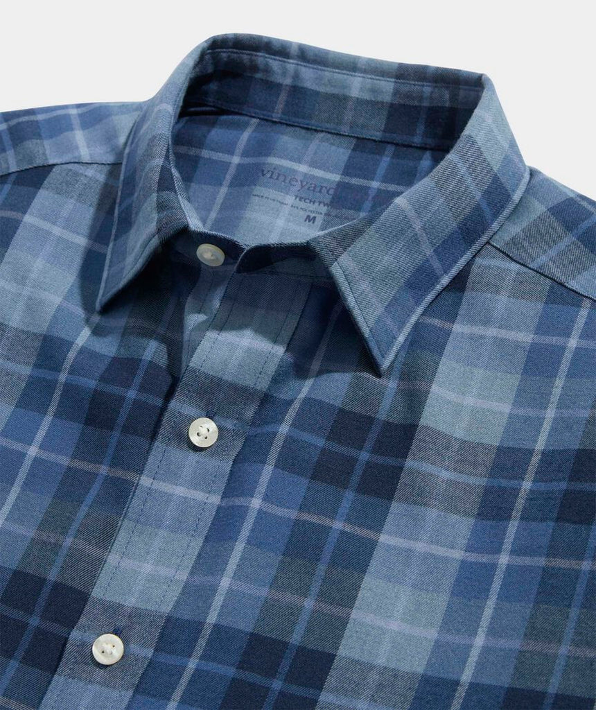Vineyard Vines Brant Point Plaid Tech Twill Shirt