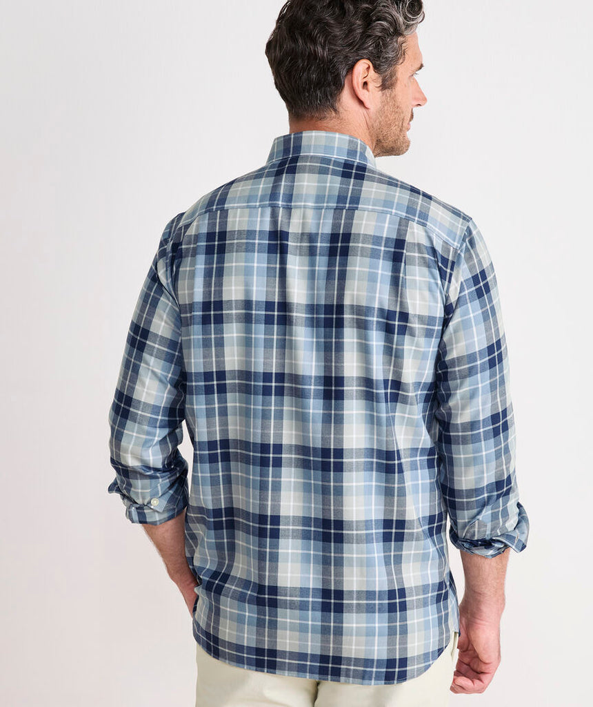 Vineyard Vines Brant Point Plaid Tech Twill Shirt