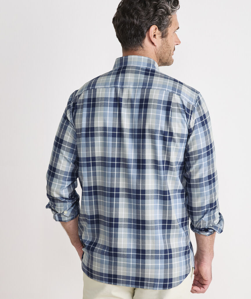 Vineyard Vines Brant Point Plaid Tech Twill Shirt