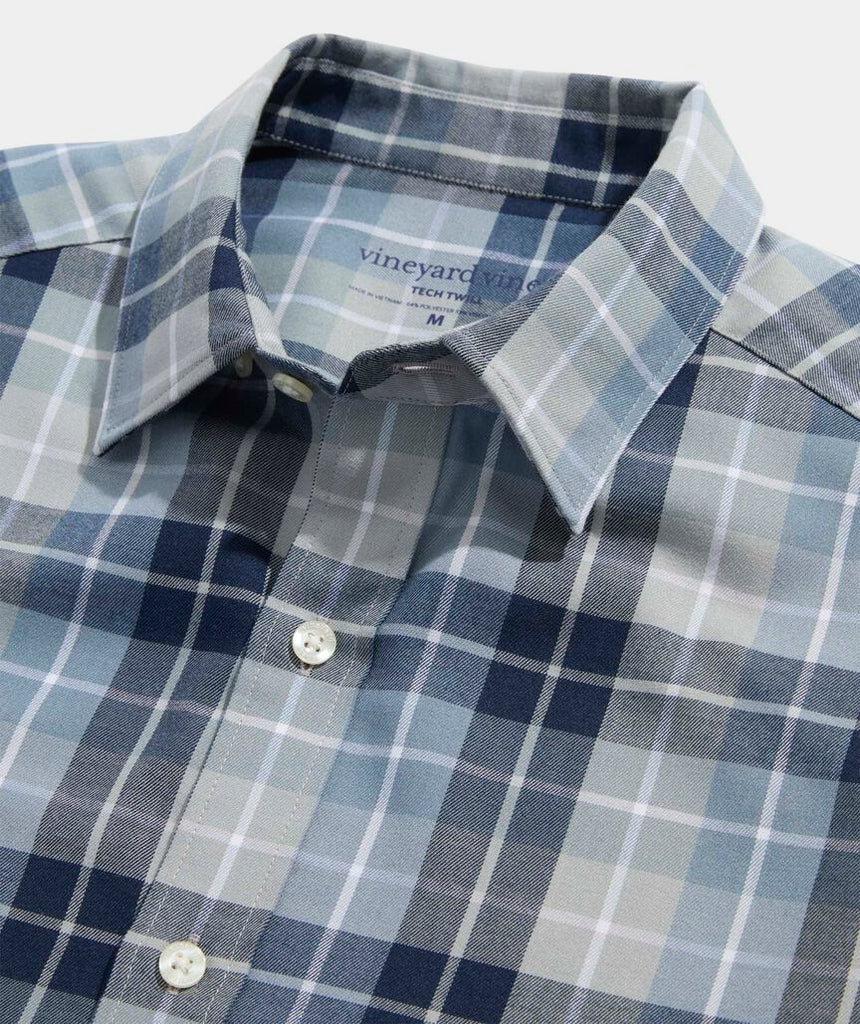 Vineyard Vines Brant Point Plaid Tech Twill Shirt
