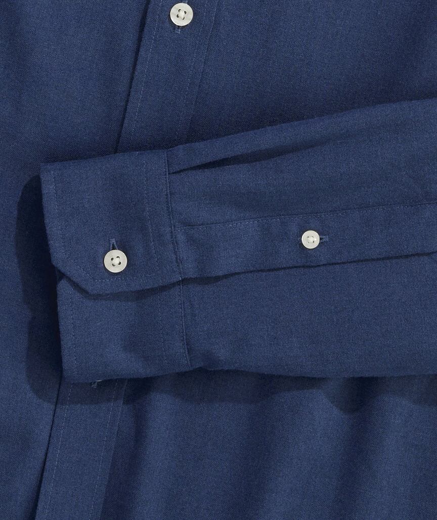 Vineyard Vines Huntington Heathered Solid Tech Twill Shirt