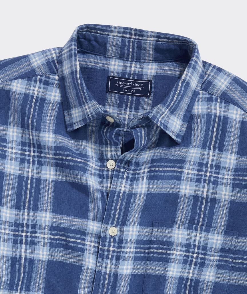 Vineyard Vines Miacomet Plaid Island Cotton Shirt