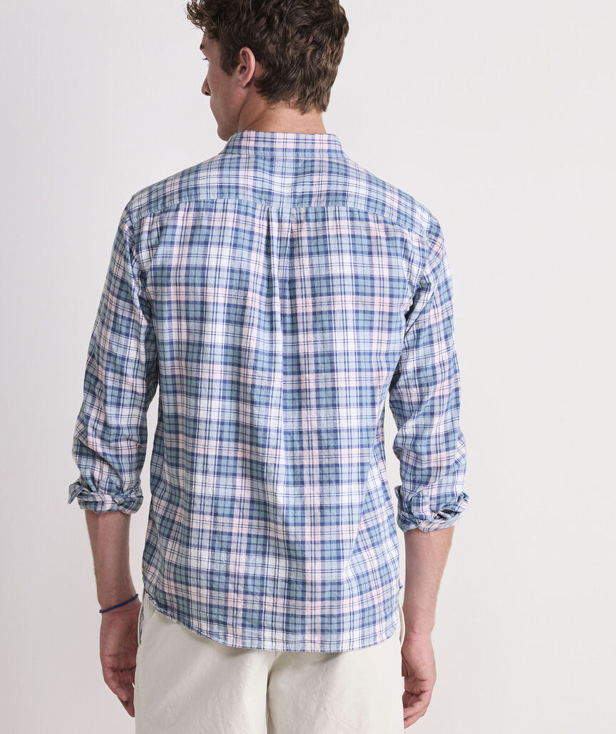 Vineyard Vines Nobadeer Plaid Island Cotton Shirt