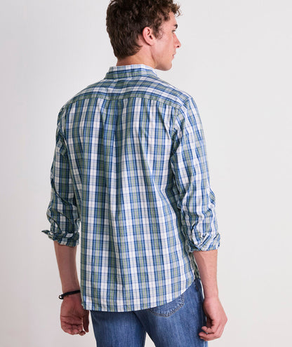 Vineyard Vines Washashore Plaid Perfect Wash Poplin Shirt