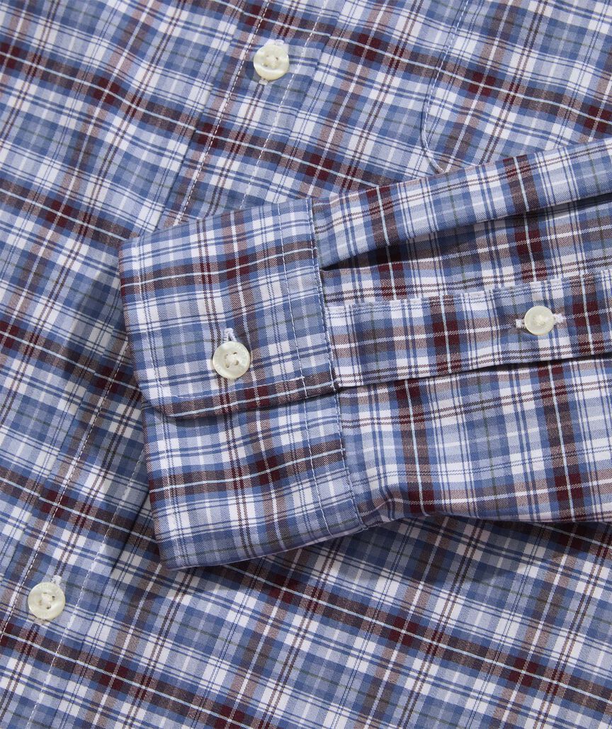 Vineyard Vines Faraway Plaid Performance Cotton Shirt