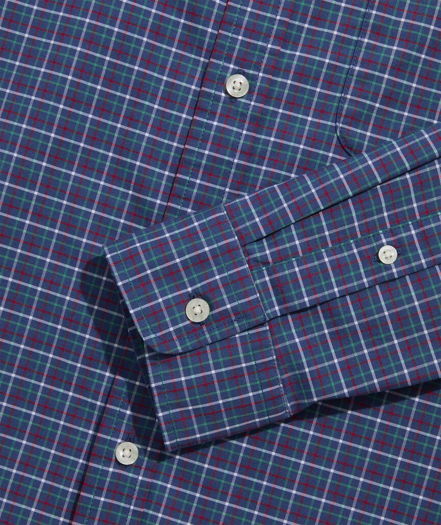 Vineyard Vines Performance Cotton Wauwinet Tattersall Shirt