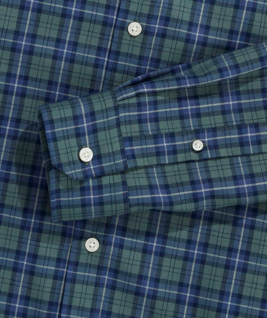 Vineyard Vines Performance Brushed Tech Twill Siasconset Plaid Shirt