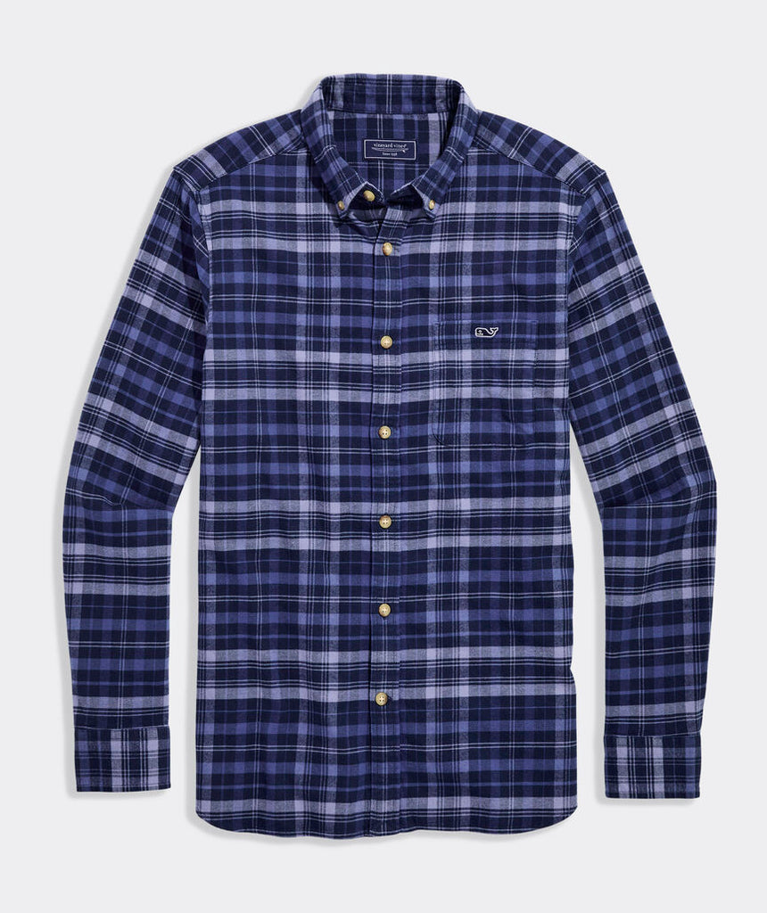 Vineyard Vines Polar Plaid Vineyard Flannel Shirt