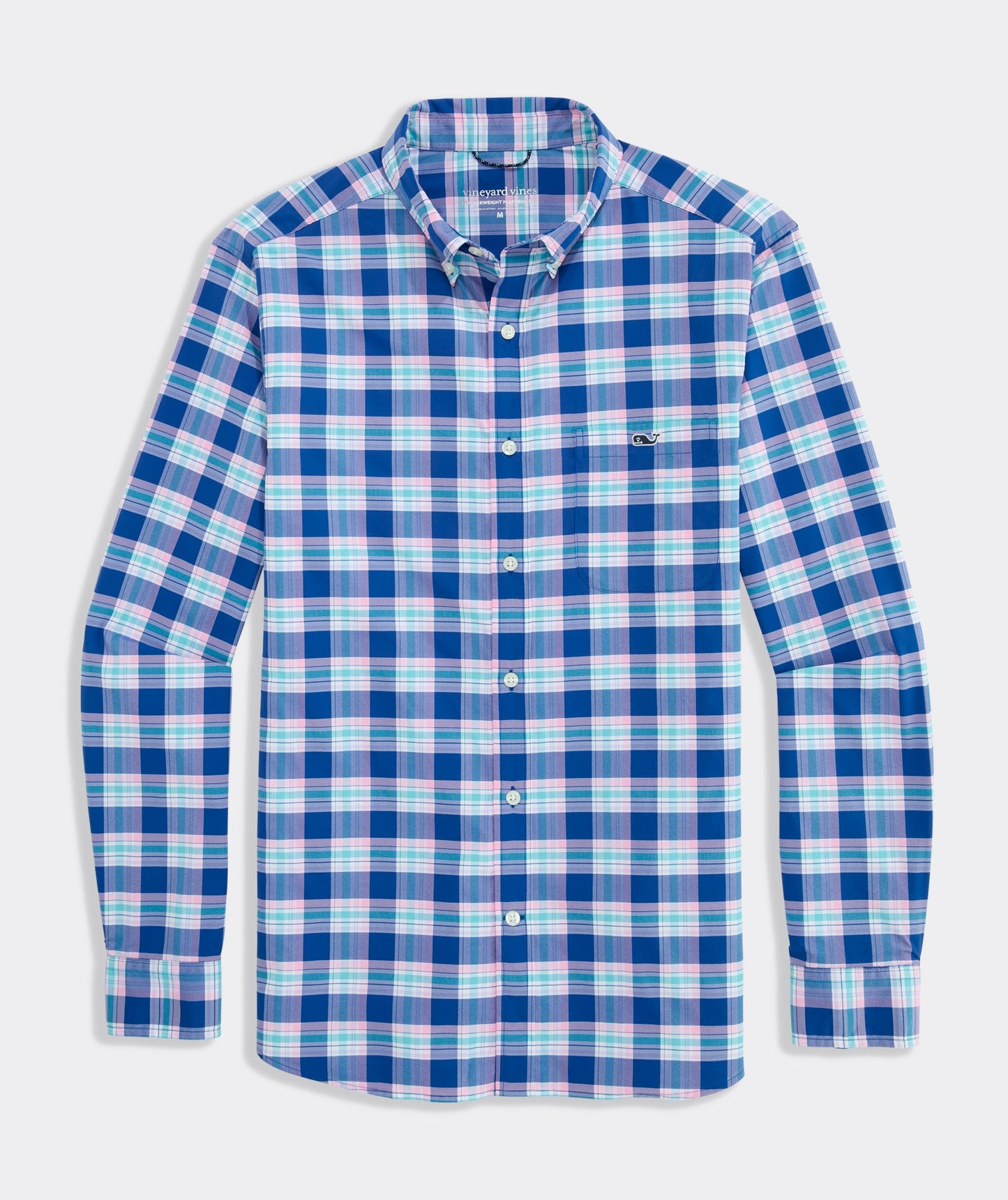 Vineyard Vines Performance Coconut Key Plaid Featherweight Shirt