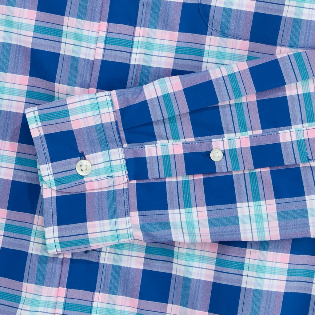 Vineyard Vines Performance Coconut Key Plaid Featherweight Shirt