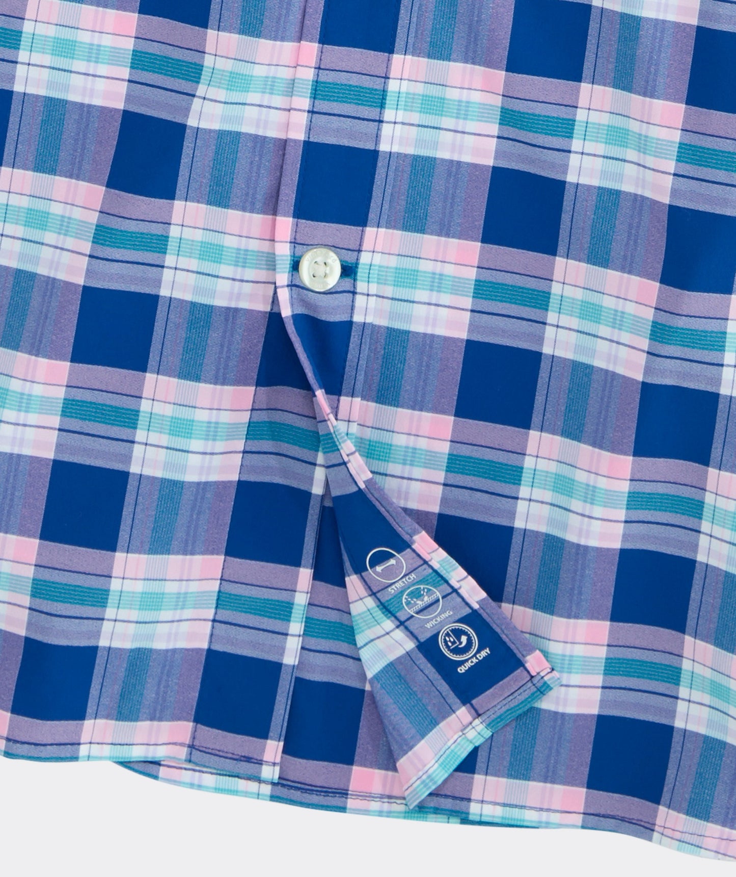 Vineyard Vines Performance Coconut Key Plaid Featherweight Shirt
