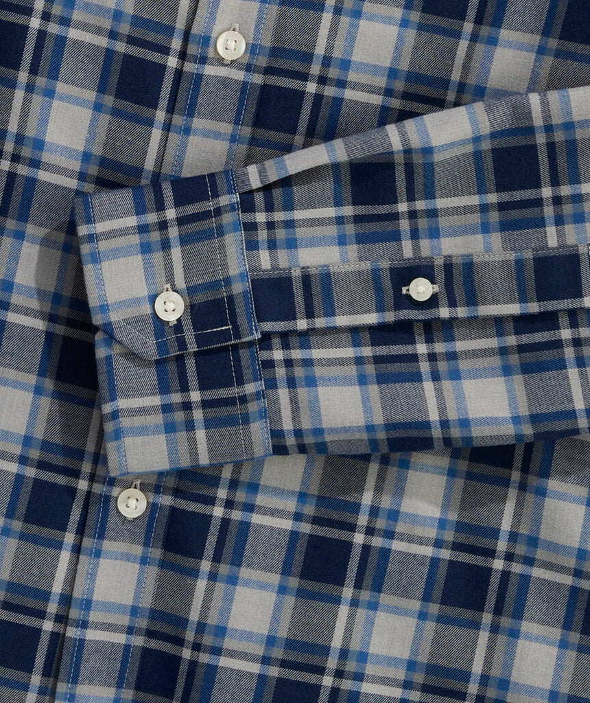 Vineyard Vines Jethro Plaid Tech Twill Shirt