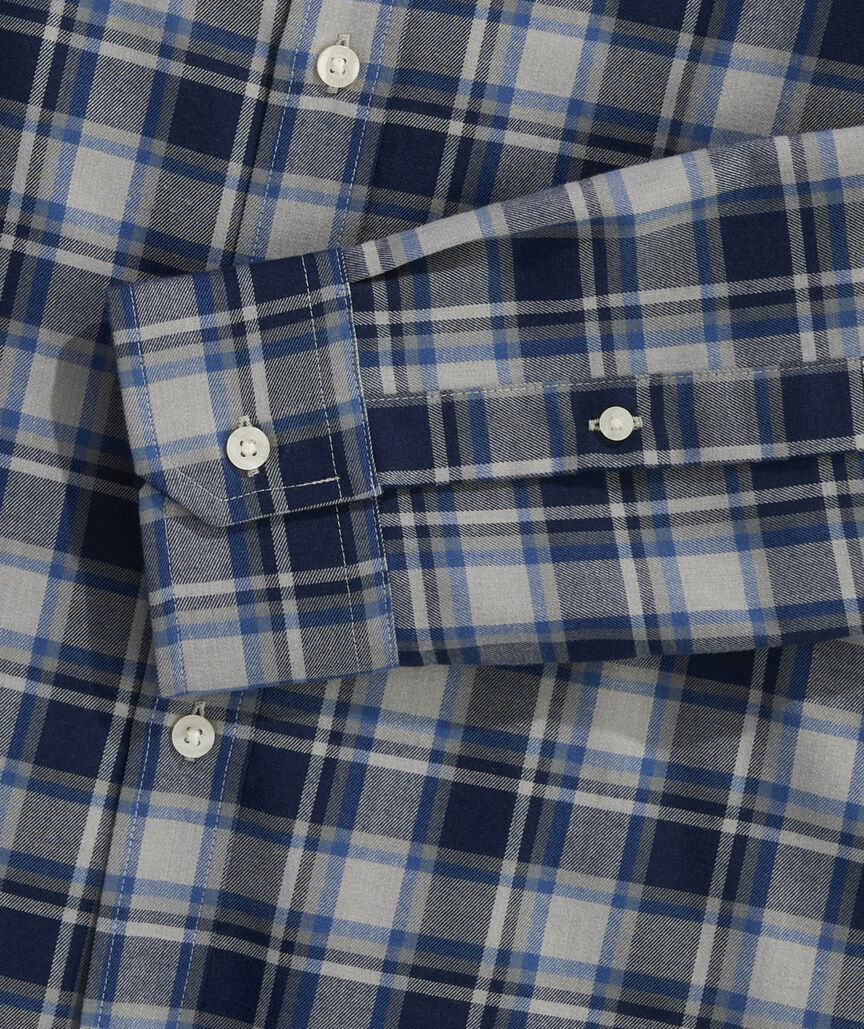 Vineyard Vines Jethro Plaid Tech Twill Shirt