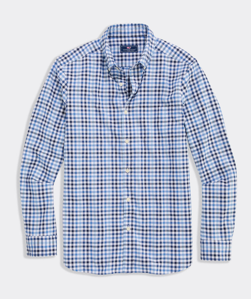 Vineyard Vines Monomoy Tattersall Oxford Shirt