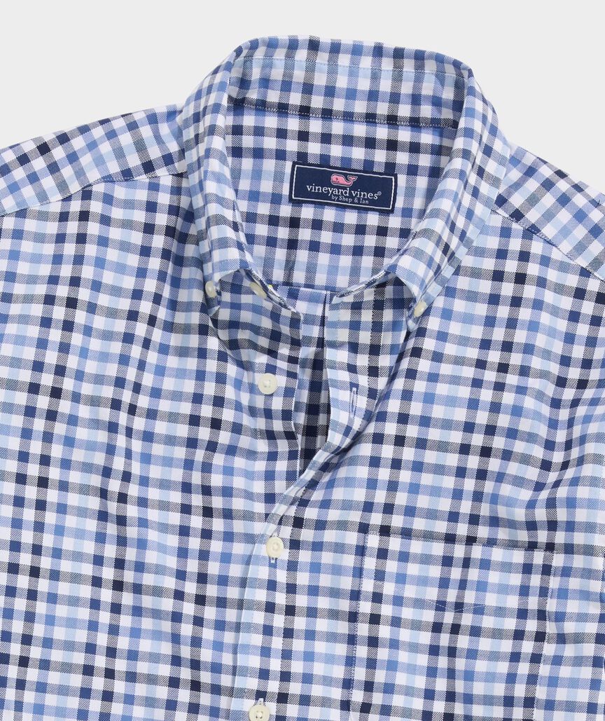 Vineyard Vines Monomoy Tattersall Oxford Shirt