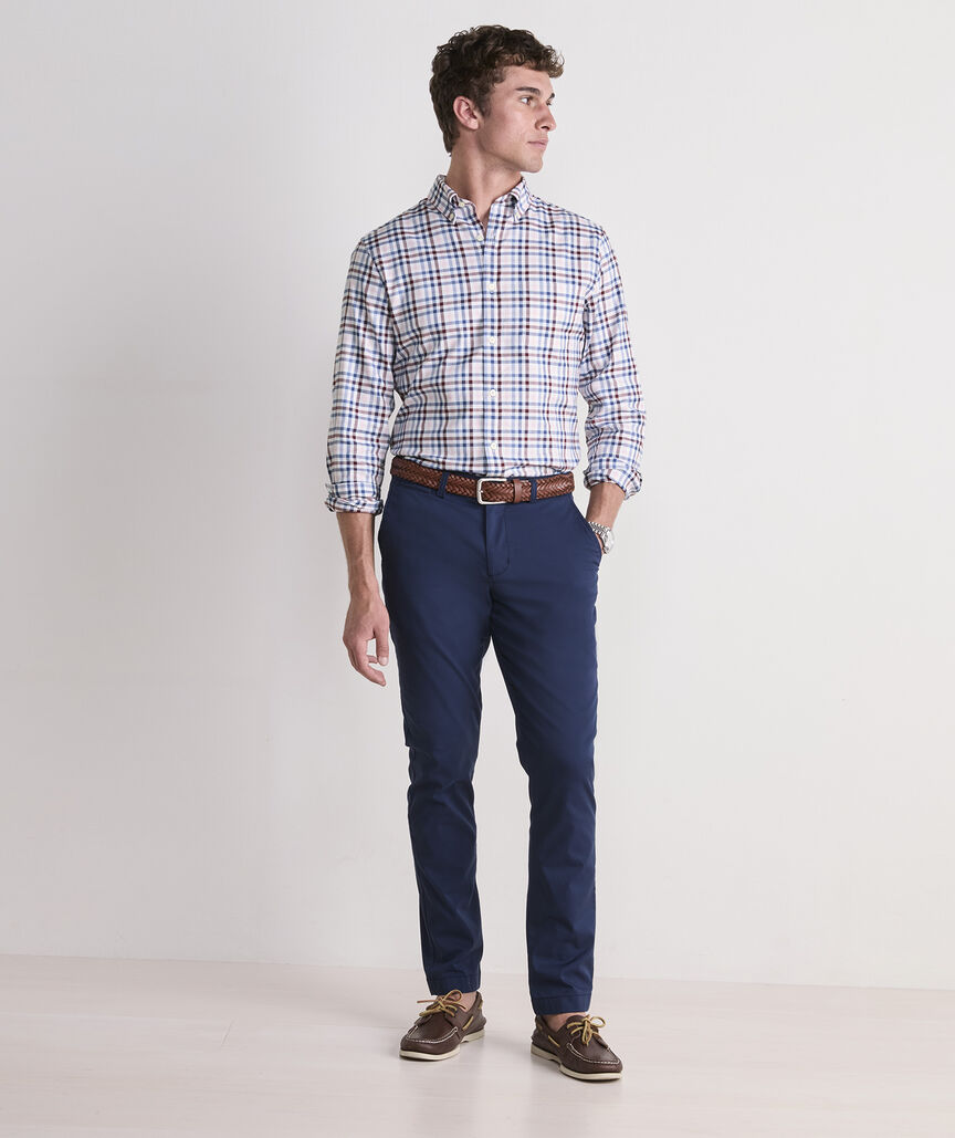 Vineyard Vines Monomoy Tattersall Oxford Shirt