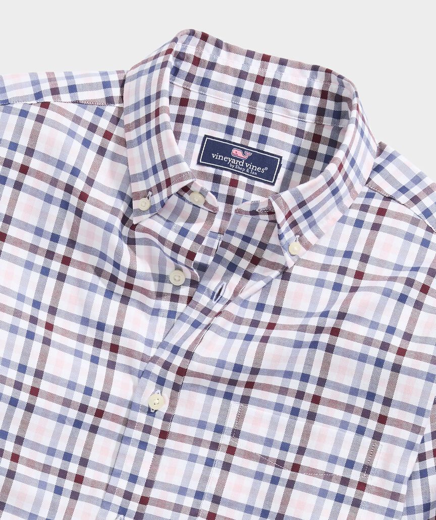 Vineyard Vines Monomoy Tattersall Oxford Shirt