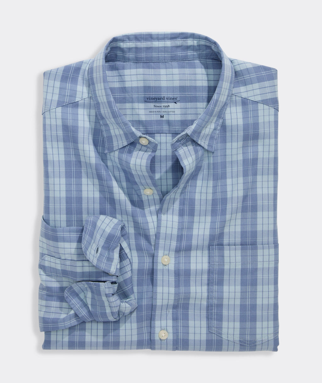Vineyard Vines Performance Carysfort Plaid Backbay Shirt